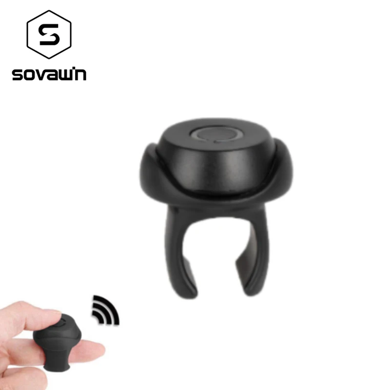 SOVAWIN клип-на Bluetooth пульт дистанционного управления спуска затвора беспроводной Автоспуск Универсальный мини пульт дистанционного управления для IPhone Android