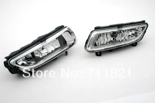 Пластиковая линза Передняя противотумансветильник фара в сборе для Volkswagen VW Polo 6R |