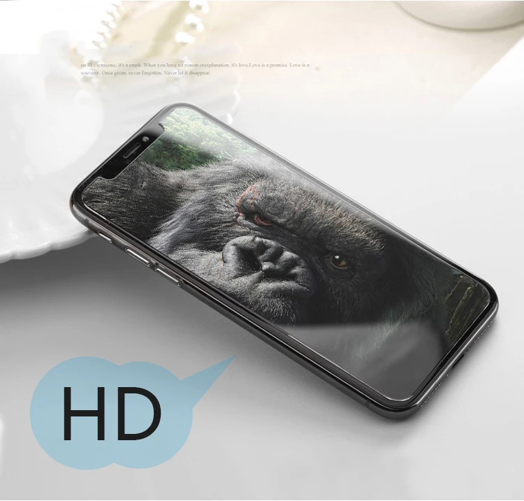 5 шт. для iphone X Xs Max Xr 8 Plus Apple 4 4s 5s 5c SE 6 6s 7 защита экрана из закаленного стекла 2.5D Arc glass