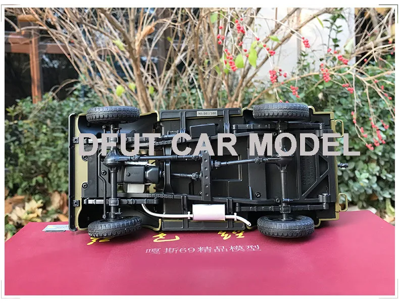 1:18 модель игрушечного автомобиля из сплава, GAZ-69 детских игрушечных машин, оригинальные авторизованные подлинные детские игрушки, подарок