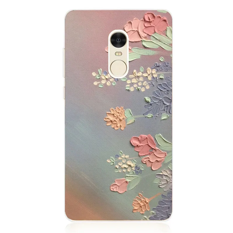 Xiaomi redmi note 4x Case Silicon Graffiti 3D relief Painting Soft tpu Back Cover for 4 Phone protect Bags shell |