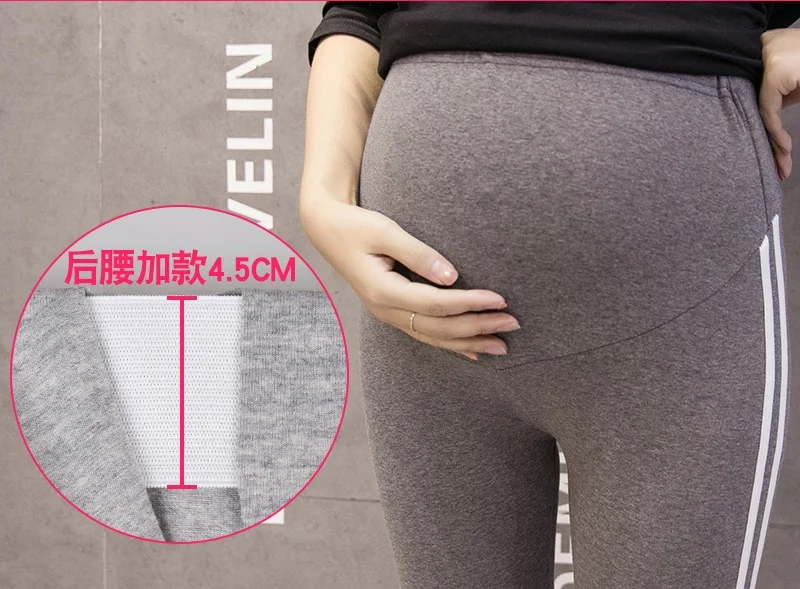 Зимние Бархатные брюки M-XXL для беременных женщин Леггинсы теплая одежда плотные
