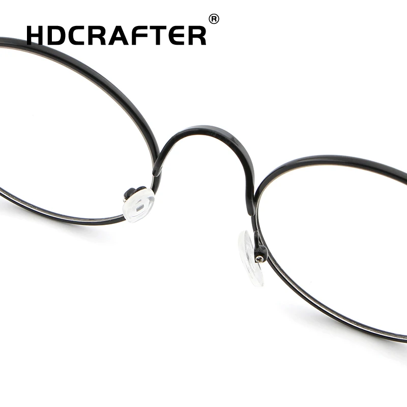 HDCRAFTER металла круглая оправа для очков Женщины Круглый Мода стеклянные женские