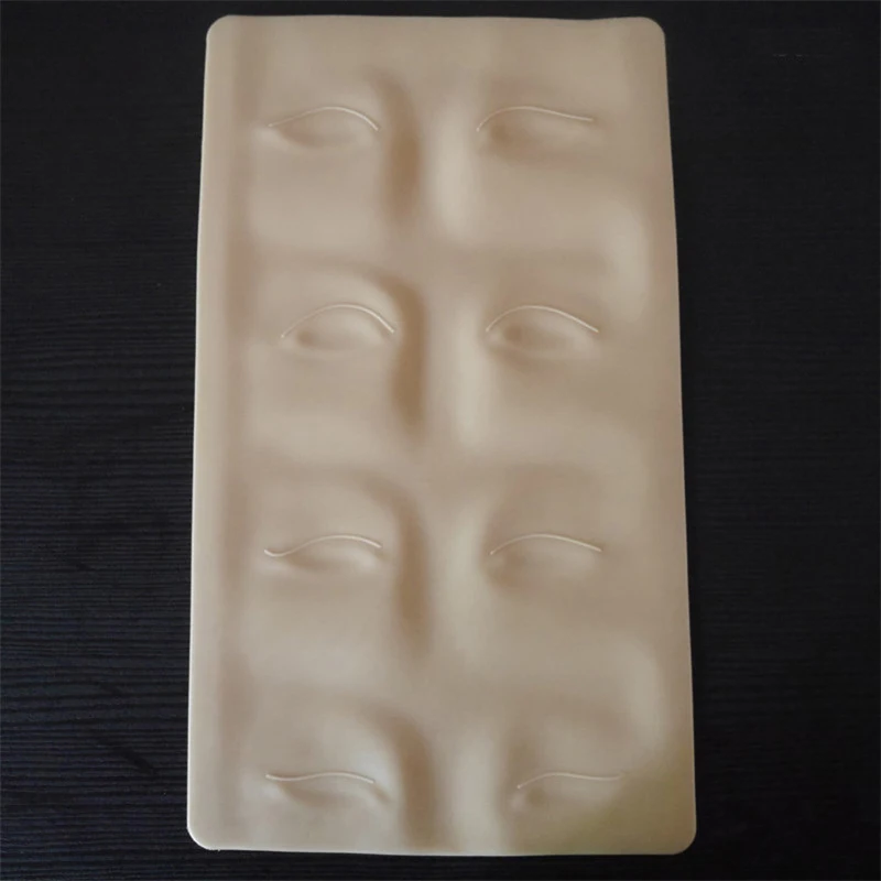 1 шт., тату, для практики, кожи, 3D, косметика, Перманентный макияж, для бровей, подводка для глаз, кожа, силикон, для татуировки, ручная микроблейдинг, ручка, иглы