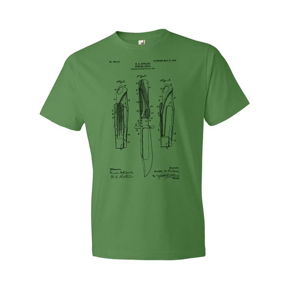Охотничий нож рубашка охотничий подарок для мальчиков Скауты выживания футболка