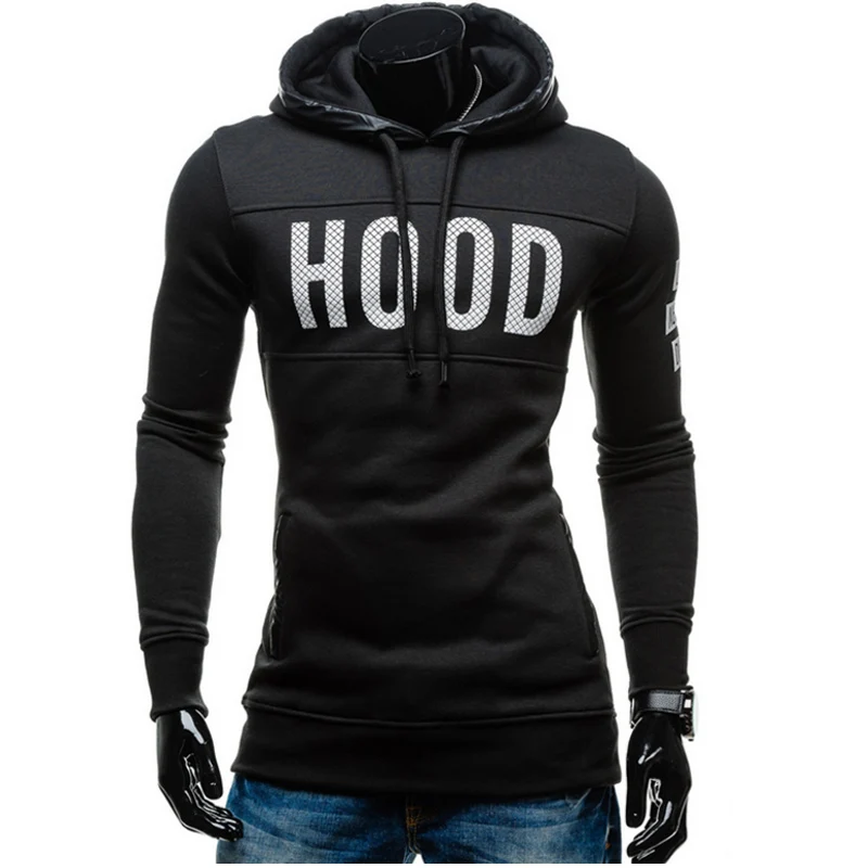 2018 толстовки Брендовые мужские хип хоп нагрудный свитшот с буквенным принтом