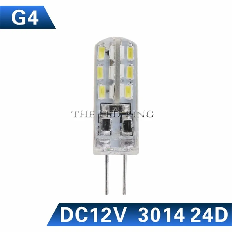 G4 3014 3W DC12V Светодиодный мини-светильник с регулируемой яркостью 12 В постоянного/переменного тока 12 Вт 9 Вт 6 Вт 220 В светодиодный g9 светодиодный светильник с лампочкой люстра супер яркий G4 COB силиконовые лампы ампулы G9 - Испускаемый цвет: G4 3014 3W DC12V