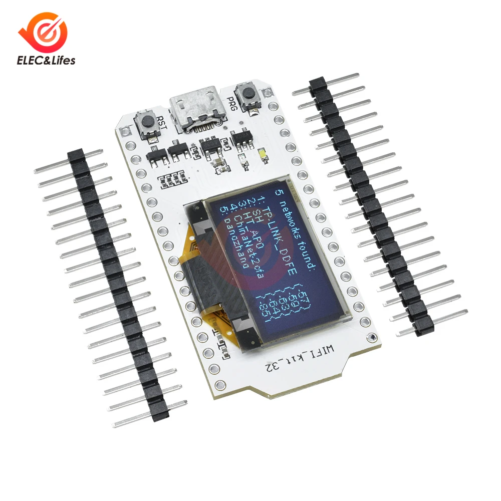 0,96 дюймов синий OLED ESP32 серийный WiFi комплект беспроводной Bluetooth макетная плата CP2102 ESP32 Интернет вещей плата для Arduino