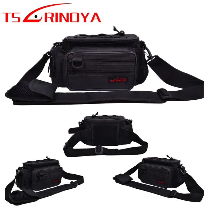 Многофункциональная Рыболовная Сумка TSURINOYA 30x17x15 см водонепроницаемый холщовый