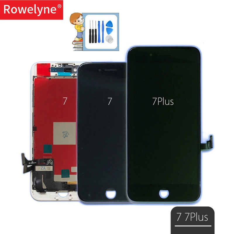 AAA OEM дисплей для IPhone 6 lcd сенсорный экран дигитайзер для IPhone 6S 5S lcd дисплей полная сборка для IPhone 7 Plus 7 Plus lcd