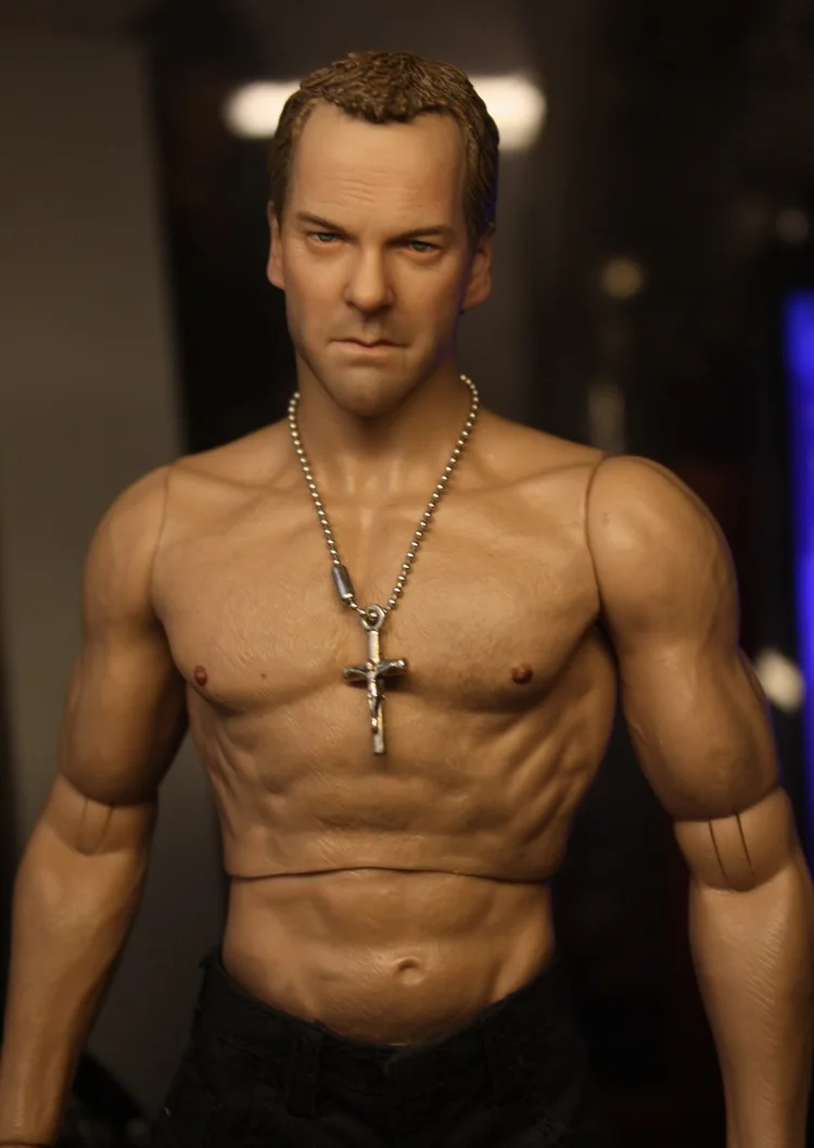 1/6 драма США 24 часа Джек Бауэр headsculpt ПОДДЕРЖКА HT для DIY 12 дюймовые части кукол не