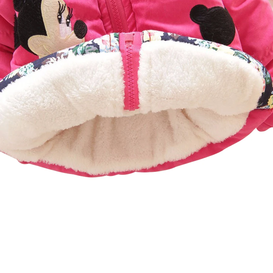 Большой размер Осень зима 2020 детские толстовки с Минни куртка и пальто одежда для