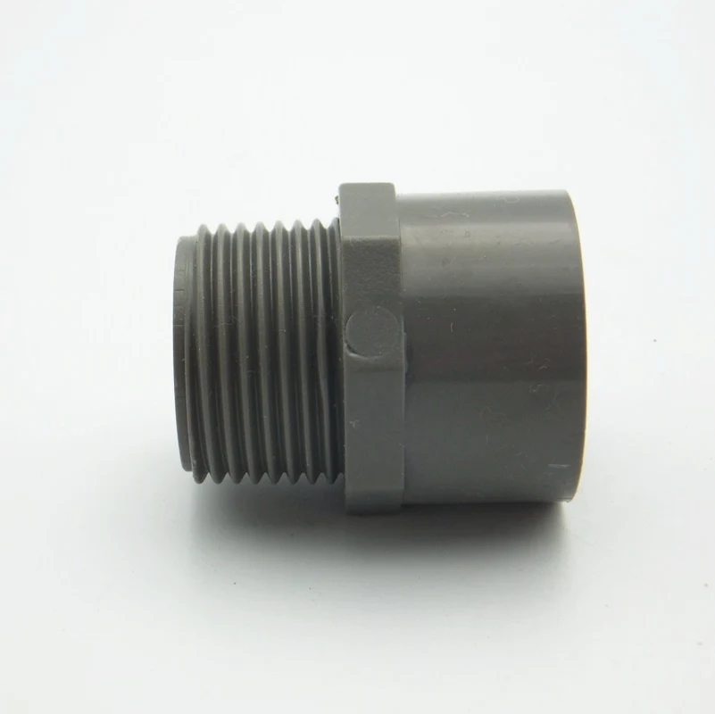 50 мм ID x 1-1/2 &quotBSP папа ПВХ труба Соединительная адаптер соединитель воды для
