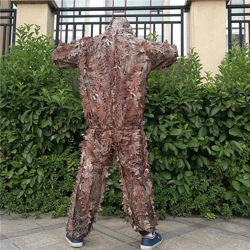 Продукт пустыня питон боа Змея шаблон камуфляж Дикая Охота Одежда 3D ghillie костюм подходит для лета и осени