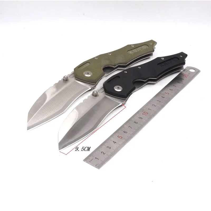 Folding Pocket Knife Tactical Survival Combat G10 Handle Outdoor Camping Hunting Knives EDC Self-defense Tools Multitool | Инструменты