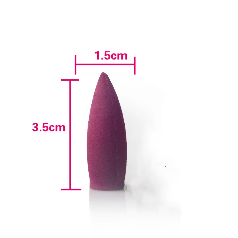 3 5 см большие конусы обратный поток благовония пуля s сандаловое дерево Роза