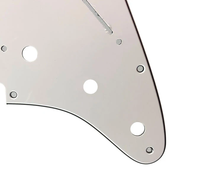 Запчасти для гитары Pleroo-для США \ Мехико Fd Stratocaster 72' 11 Отверстие для винта Стандарт St& задняя пластина царапина пластина Многоцветный выбор