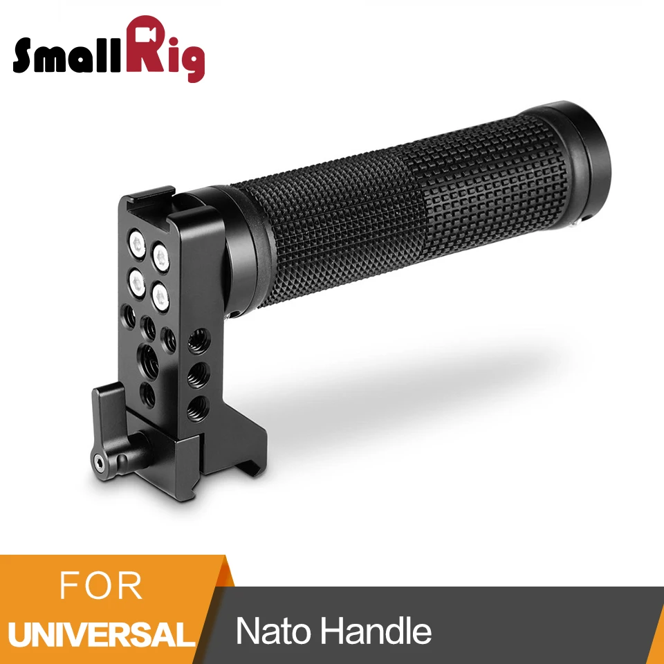 SmallRig Dslr клетка ручка Nato ручка для сыра с холодным башмаком 1/" и 3/8" резьбовое отверстие для DSLR камеры ручка-2005