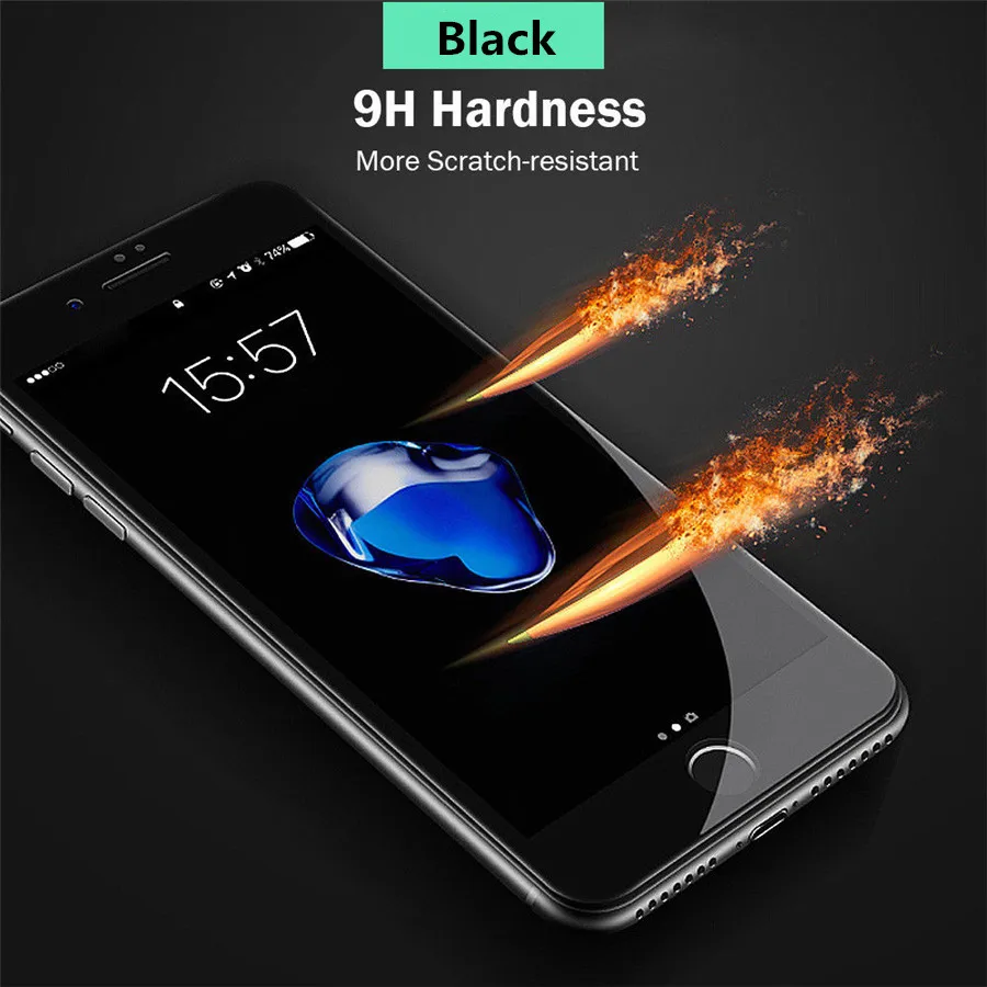 5D изогнутое полное покрытие закаленное стекло для iPhone 7 Plus 6 6splus Защита экрана 6S