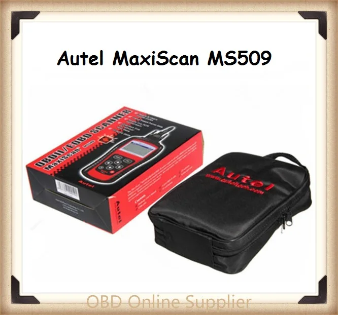 2016 Оригинал MaxiScan MS509 OBDII/EOBD Авто Code Reader подходит для США/Азии/Европы автомобилей MS