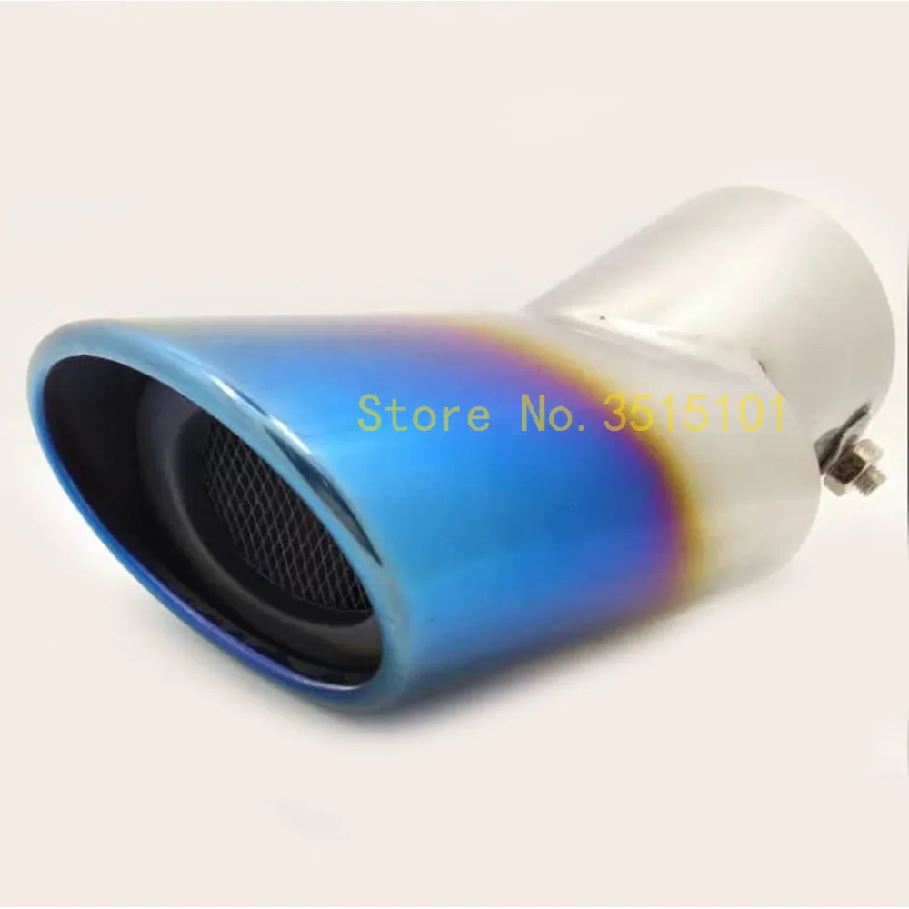 Задняя крышка автомобиля глушитель наконечник задняя труба из нержавеющей стали