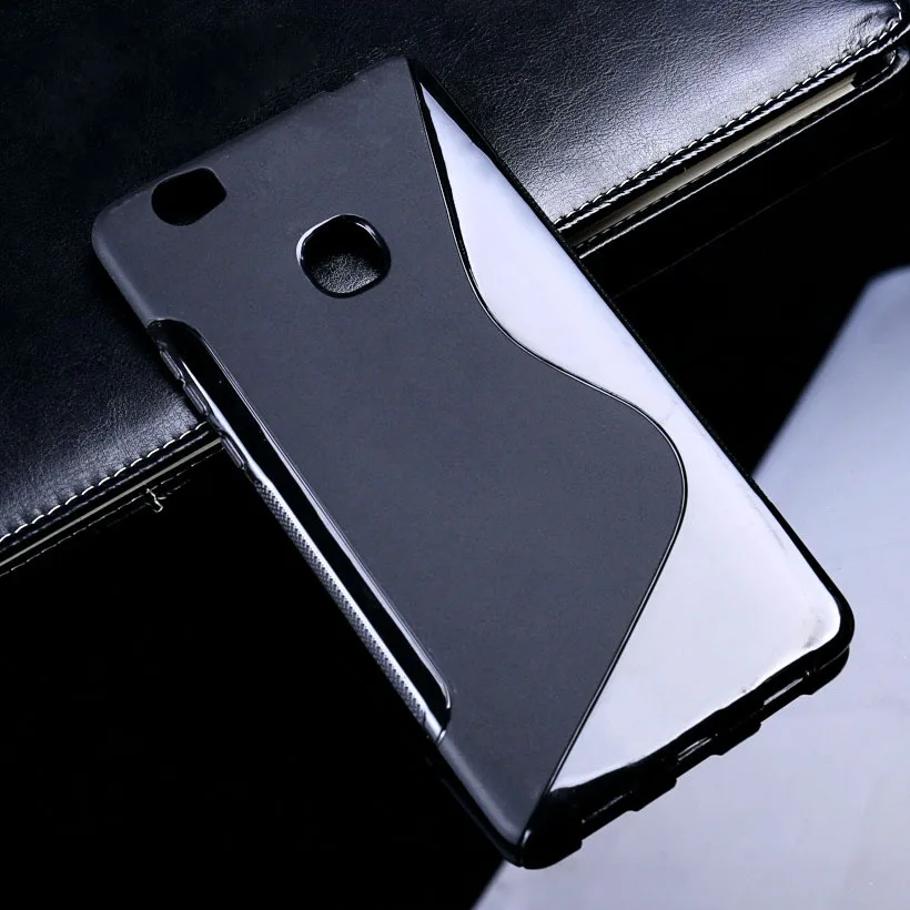 500 шт./лот S LINE TPU силиконовый резиновый чехол матовый для телефона Huawei Honor 6X черный
