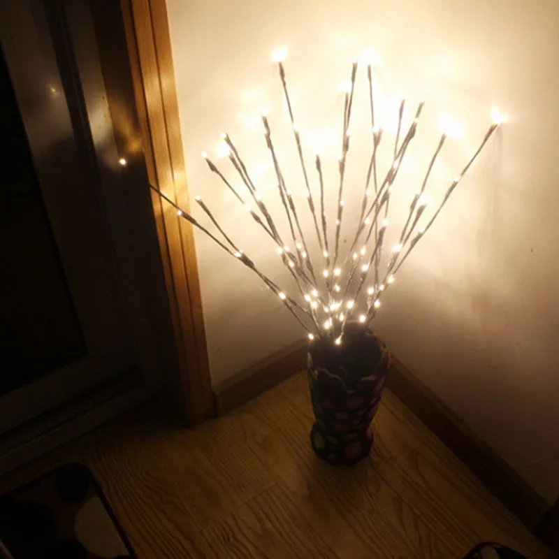 Оригинальные светящиеся ветки с 20 светодиодами свадебная романтическая лампа LG66