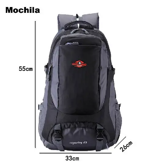 Mochila открытый Пеший Туризм рюкзак Водонепроницаемый нейлон Для мужчин женщин