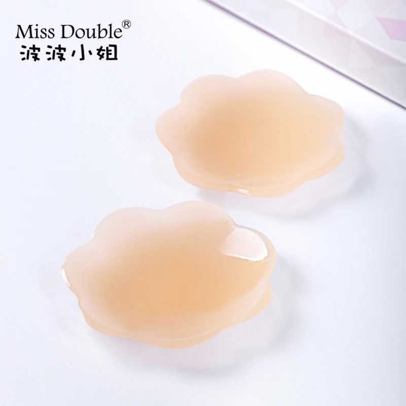 Накладки на соски Miss Double силиконовые многоразовые невидимые|аксессуары для