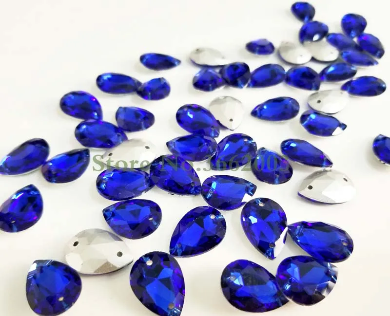 Royalblue форма dr высокое качество стекло хрустальный заостренный задник пришит