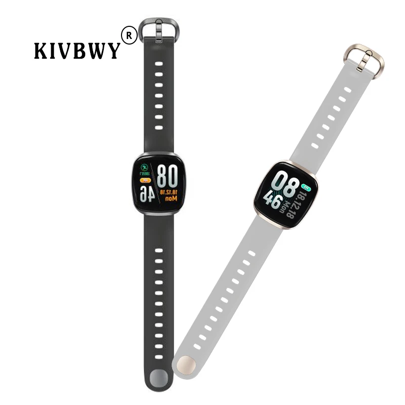 kivbwy Smart Watch IP67 Waterproof Smartwatch Fitness Tracker Heart Rate Blood Pressure Monitor Men Women Wristband | Электроника