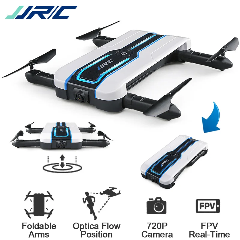 JJRC H61 Карманный Дрон для селфи 720P Wi Fi Камера складной ручной Квадрокоптер