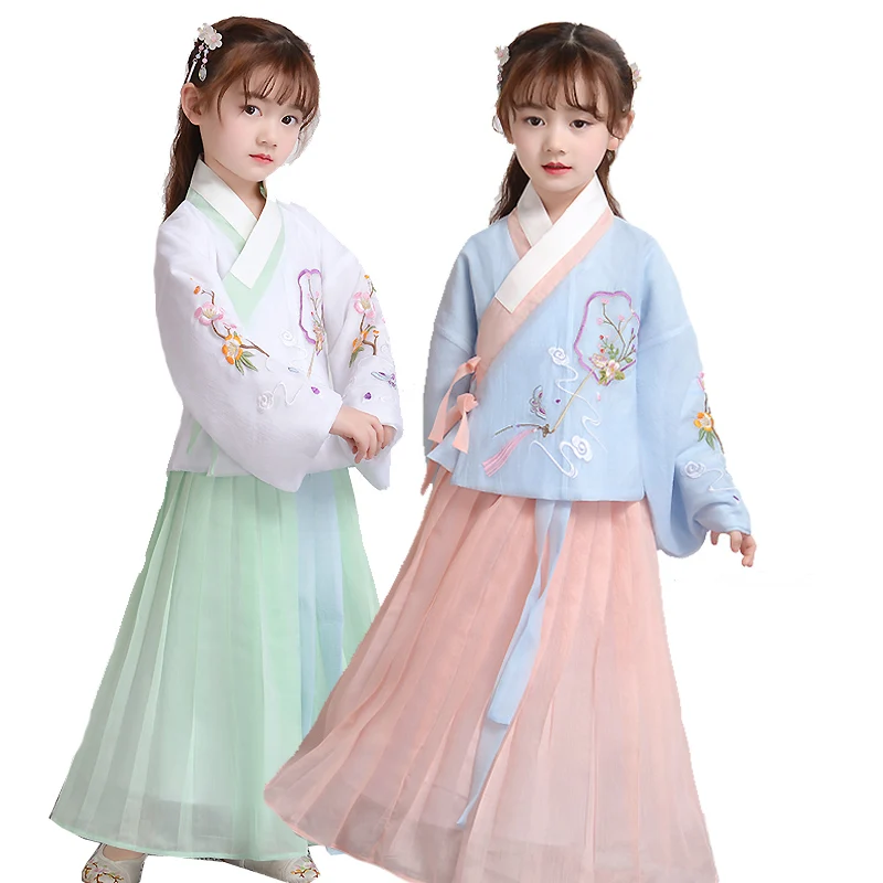 

Girl Hanfu Chinese Dress Skirt