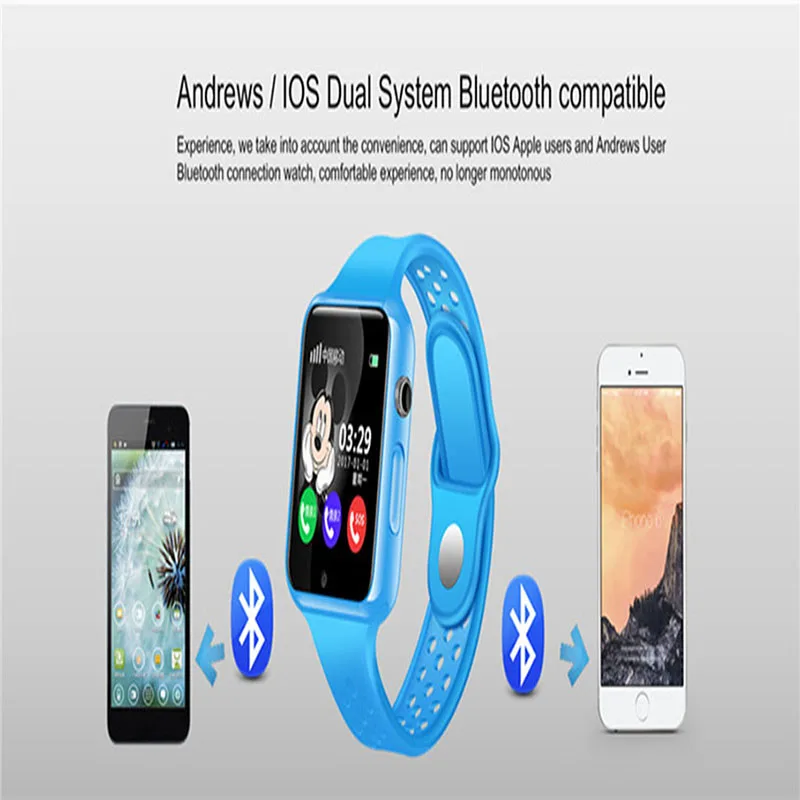 Умные часы, детские часы с телефоном, детские часы с Bluetooth, умные часы с gps и sim-картой, звонки, новинка, SOS, Android, IOS часы