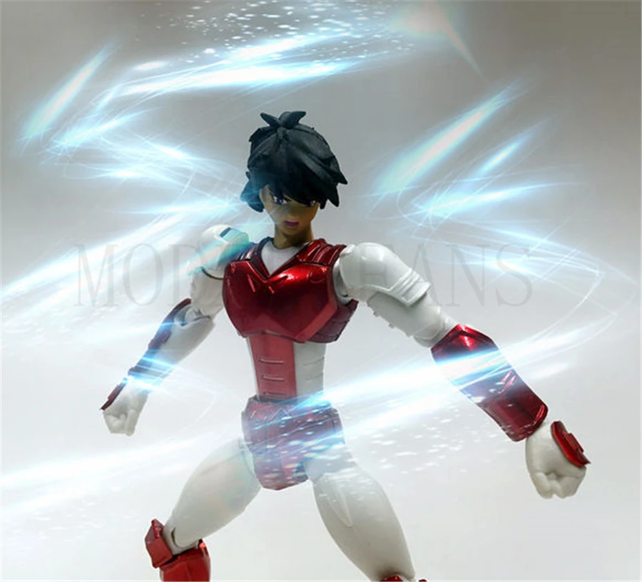 Модели поклонников доспехов/DT модель Ronin Warriors Yoroiden самурайский Штурмовик Рё доспехи Inferno из металлической ткани доспехи плюс
