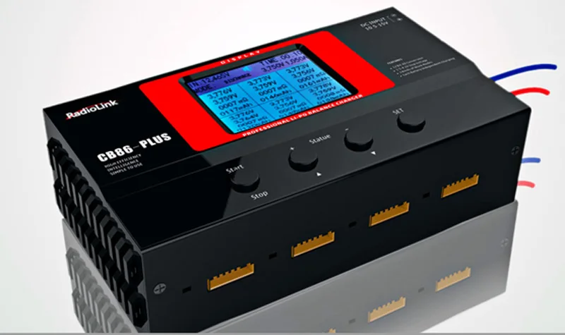 8 в 1 Radiolink CB86 Plus V2.2 Lipo баланс зарядного устройства зарядный концентратор
