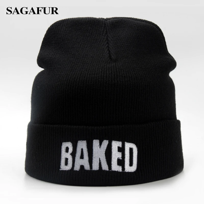 Acrylic Hip Hop Beanies Men Embroidery LIAM Black Caps Autumn Knitted Hat Outdoor Skiing Women's Winter Skullies Gorros | Аксессуары