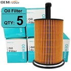 Набор из 5 масляных фильтров 071115562 Для Dodge Avenger VW Jetta Passat Touareg Caddy Eurovan Rabbit Sharan Vento Skoda Superb Yeti