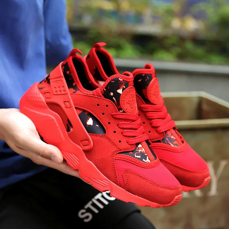 Модная обувь мужские кроссовки летние беговые корзины Homme Air Huaraching дышащая