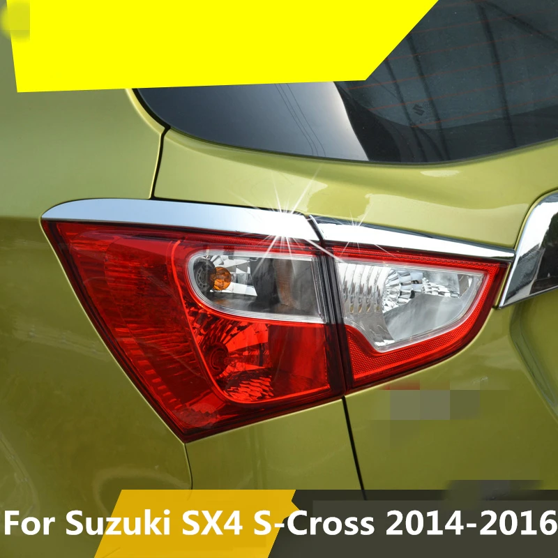 Задний светильник молдинги для фар внешней отделки авто аксессуары Suzuki SX4 S Cross 2014