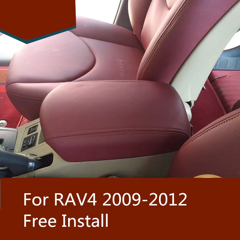 Защитный чехол на подлокотник из микрофибры для Toyota RAV4 2009 10 11 2012|Наклейки салона