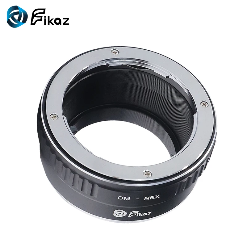 Кольцо адаптер для крепления объектива фотокамеры Fikaz Olympus OM Sony NEX E Mount 3 3N 5