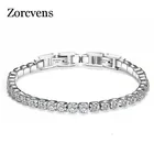 Женский браслет из нержавеющей стали с фианитами