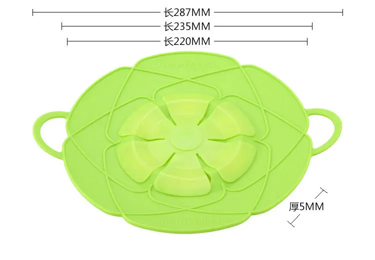 Многофункциональная силиконовая крышка в форме цветка для предотвращения