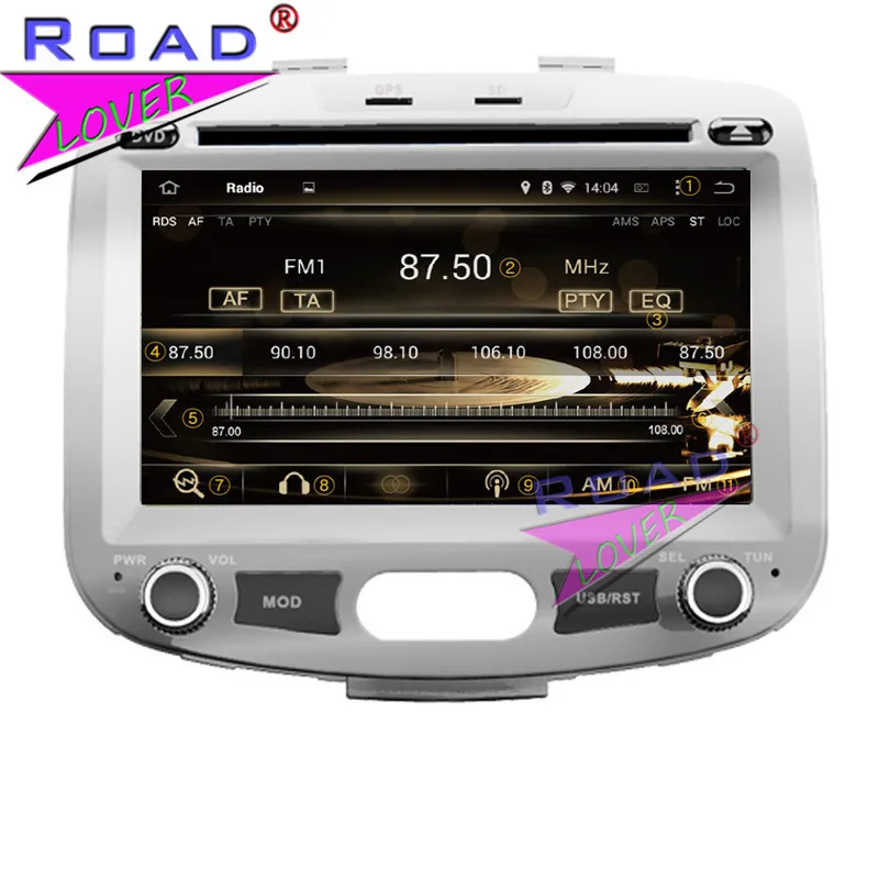 Roadlover Android 8.0 Car DVD Automotive Player Radio For Hyundai I10 Stereo GPS Navigation Magnitol Two Din Octa Core Head Unit |