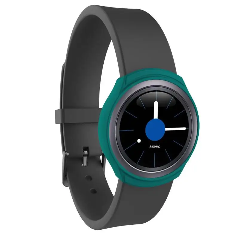 1 шт умные часы силиконовый резиновый защитный чехол для samsung Galaxy gear S2/SM-R720/SM-R730 умный Браслет