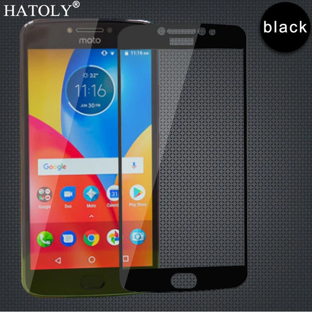 Закаленное стекло для Motorola Moto E4 Plus версия США 1 шт. защита экрана с полным