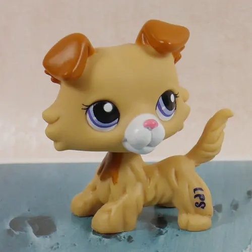 Детская игрушка-фигурка для дошкольников #2452 собаки коричневый колли собака