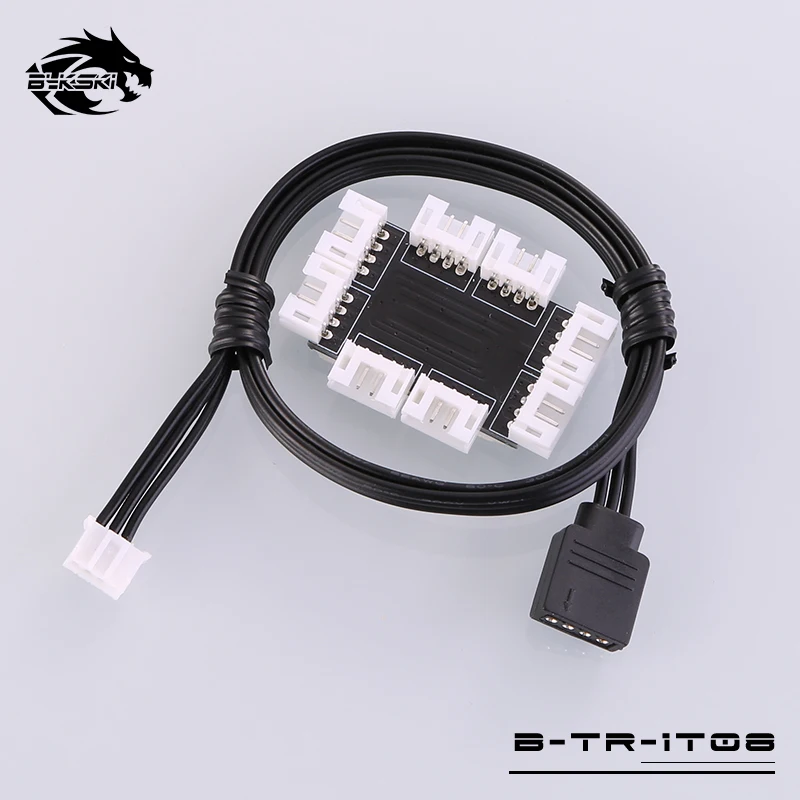 Bykski B TR 1T08 8 каналов RBW Led устройство синхронизации дистрибьютор|Кулеры и системы