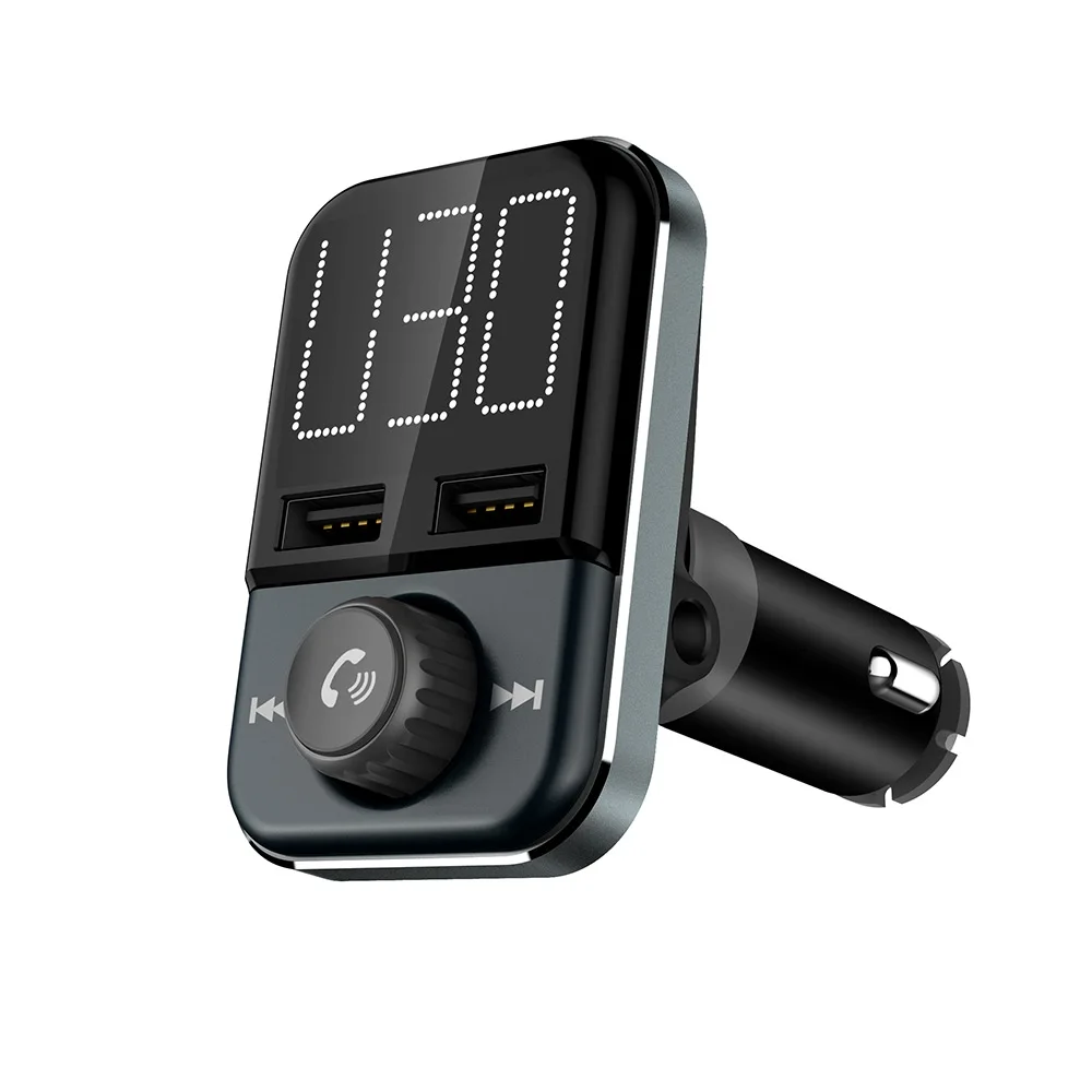 Fm передатчик Bluetooth беспроводное аудиоустройство адаптер автомобильный комплект